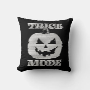 Trick/Leckerei-Modus Doppelseitiger Glitchy Pumpki Kissen