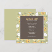 Trick-LeckereiBoo! | Halloween-Party-Einladungen Einladung (Vorne/Hinten)