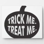 Trick Me-Leckerei B/W Fotoplatte (Vorderseite)