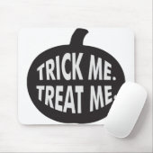 Trick Me-Leckerei B/W Mousepad (Mit Mouse)