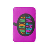 Trick Me Leckerei Me, Halloween Multi-Color Badematte (Vorderseite Vertikal)