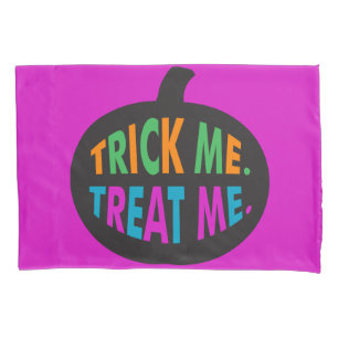 Trick Me Leckerei Me, Halloween Multi-Color Kissenbezug