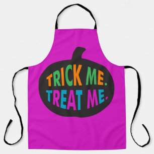 Trick Me Leckerei Me, Halloween Multi-Color Schürze