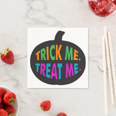 Trick Me Leckerei Me, mehrfarbig Serviette (Beispiel)