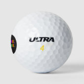Trick Me Leckerei Me Multi-Colors Golfball (Logo)