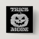 Trick Mode Glitchy Pumpkin Button (Vorderseite)