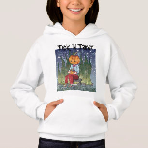 Trick 'n Leckerei Pumpkin Head Halloween Hoodie