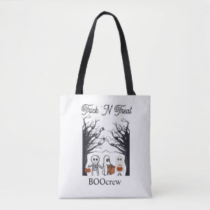 🎃 Trick’N’Treat BOOcrew-Tasche   Süße Halloween-T Tasche