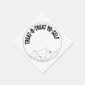 Trick-o-Leckerei-Jo-Luxus-Serviette - Halloween Serviette (Ecke)