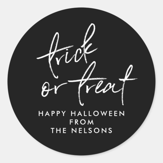 Trick oder Aufkleber (Vorderseite)