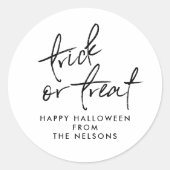 Trick oder Aufkleber (Vorderseite)