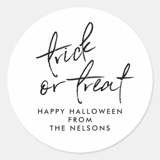 Trick oder Aufkleber (Vorderseite)