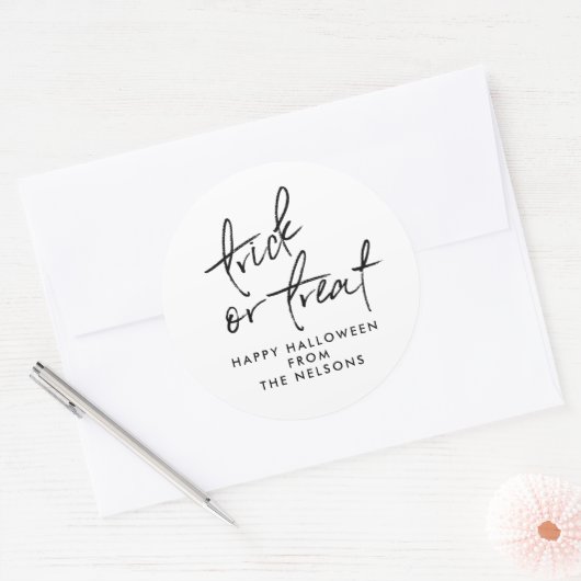 Trick oder Aufkleber (Umschlag)