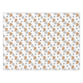 Trick oder Bearbeitung Typografie mit Spinnen Must Tischdecke (Vorderseite (Horizontal))