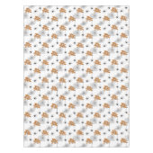 Trick oder Bearbeitung Typografie mit Spinnen Must Tischdecke (Vorderseite)