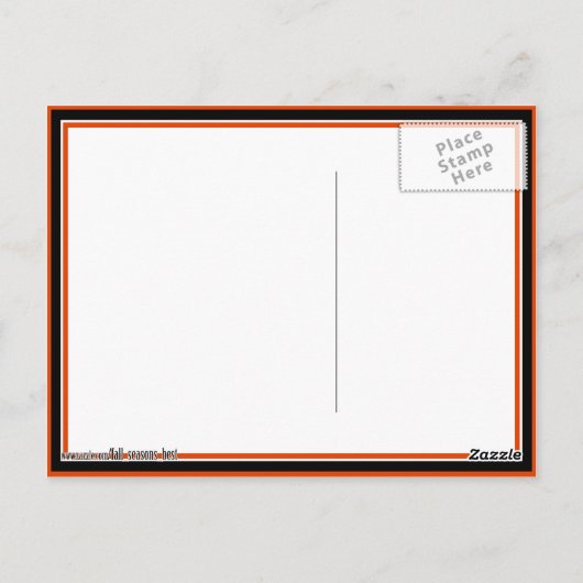 Trick- oder Bearbeitungszeit für Robo-x9 Postkarte (Rückseite)