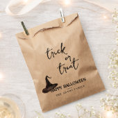 Trick oder behandeln benutzerdefinierten Familienn Geschenktütchen (Ausgeschnitten)