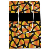 Trick oder behandeln Candy Corn Mittlere Geschenktüte (Rückseite)