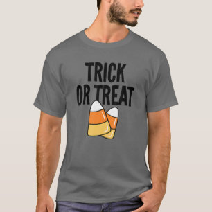 Trick oder behandeln Candy Mais Funny Kinder Erwac T-Shirt