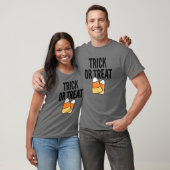Trick oder behandeln Candy Mais Funny Kinder Erwac T-Shirt (Unisex)