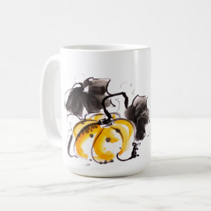 Trick oder behandeln eine Katze und eine Maus in d Kaffeetasse