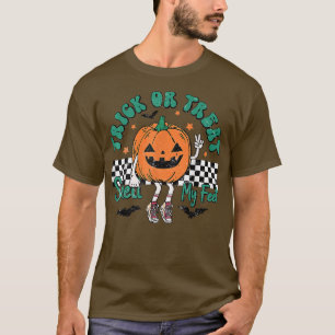 Trick oder behandeln Geruch meiner Füße Pumpkin Ki T-Shirt