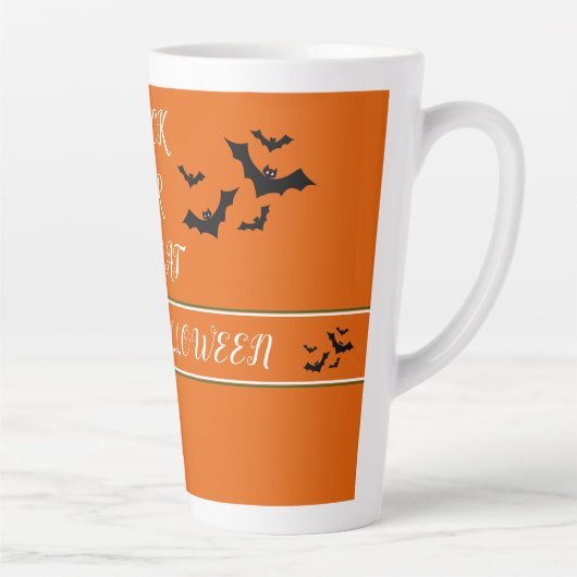 TRICK ODER BEHANDELN GLÜCKLICH HALLOWEEN MILCHTASSE (Rechts)