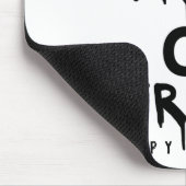 Trick oder behandeln Halloween Pumpkin Funny Mousepad (Ecke)
