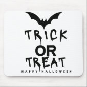 Trick oder behandeln Halloween Pumpkin Funny Mousepad (Vorne)