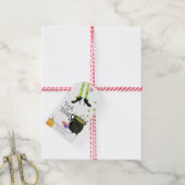 Trick oder behandeln Halloween-Tag Geschenkanhänger (Mit Garn)