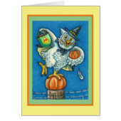 TRICK ODER BEHANDELN, MEINE HALLOWEEN EIGENKARTE M (Vorne)