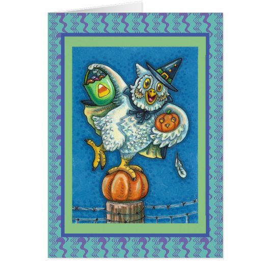 TRICK ODER BEHANDELN, MEINE HALLOWEEN EIGENKARTE M (Vorne)