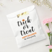 Trick oder Behandeln moderner Skripte benutzerdefi Geschenktütchen (Versiegelt)