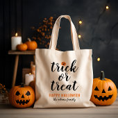 Trick oder Behandeln moderner Skripte benutzerdefi Tragetasche