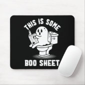 Trick oder behandeln Spooky Ghost Dies ist ein Boo Mousepad (Mit Mouse)