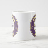 Trick oder behandle halloween Starbucks style m Jumbo-Tasse (Vorderseite)