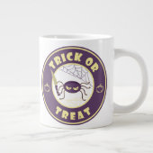Trick oder behandle halloween Starbucks style m Jumbo-Tasse (Rechts)