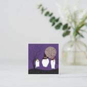 Trick oder Behandlung Begleitkarte (Stehend Vorderseite)