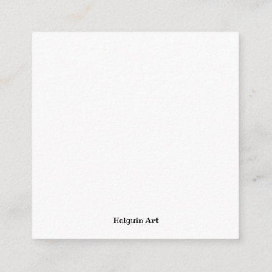 Trick oder Behandlung Begleitkarte (Rückseite)