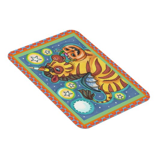TRICK ODER BEHANDLUNG BVT WING ZEBRA, NIEDLICH HAL MAGNET (Rechte Seite)