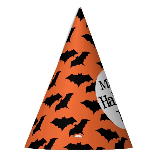 Trick oder Behandlung Halloween-Party Orange Kids Partyhütchen (Links)