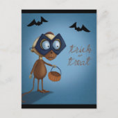Trick oder Behandlung - Halloween Postkarte (Vorderseite)
