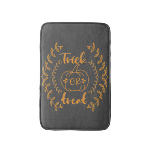 Trick oder Behandlung im Rahmen von Pflanze Badematte