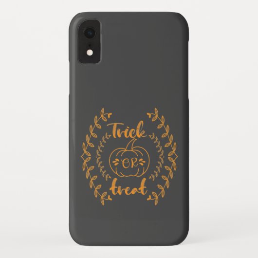 Trick oder Behandlung im Rahmen von Pflanze Case-Mate iPhone Hülle (Rückseite)