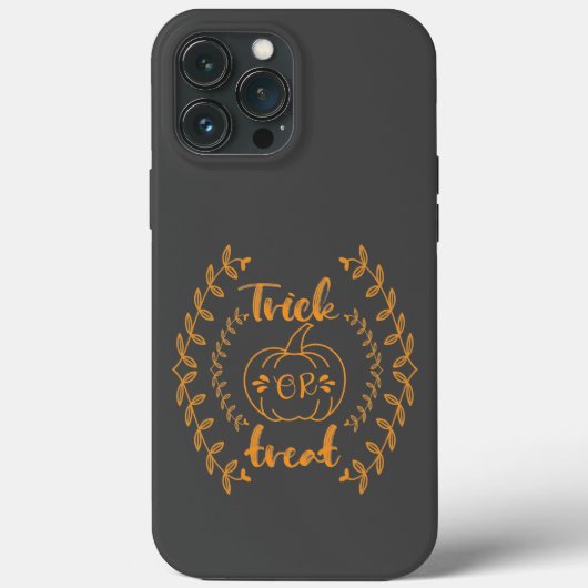 Trick oder Behandlung im Rahmen von Pflanze Case-Mate iPhone Hülle (Rückseite)