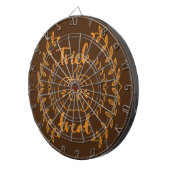 Trick oder Behandlung im Rahmen von Pflanze Dartscheibe (Vorderseite rechts)