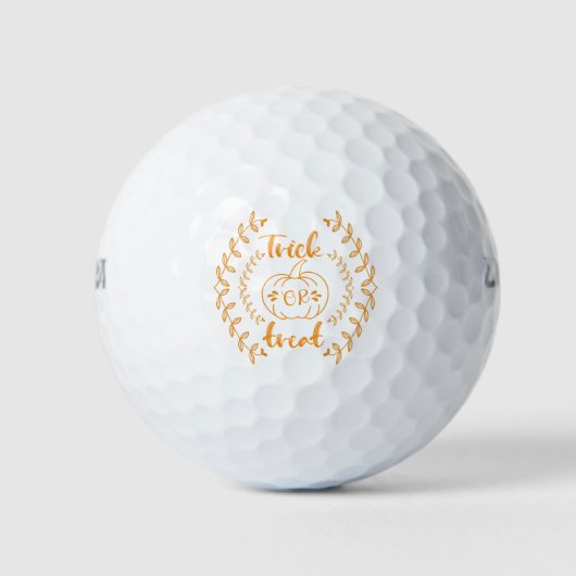 Trick oder Behandlung im Rahmen von Pflanze Golfball (Vorderseite)