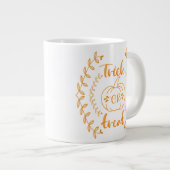 Trick oder Behandlung im Rahmen von Pflanze Jumbo-Tasse (Vorderseite Rechts)
