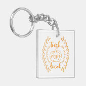 Trick oder Behandlung im Rahmen von Pflanze Schlüsselanhänger (Vorderseite links)