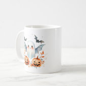 Trick oder Behandlung Kaffeetasse (Vorderseite Links)